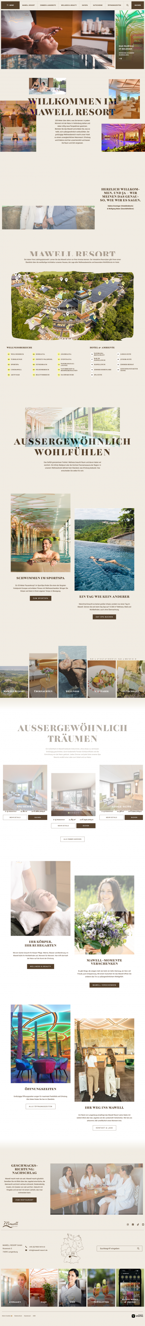 Seitenaufnahme Mawell Resort