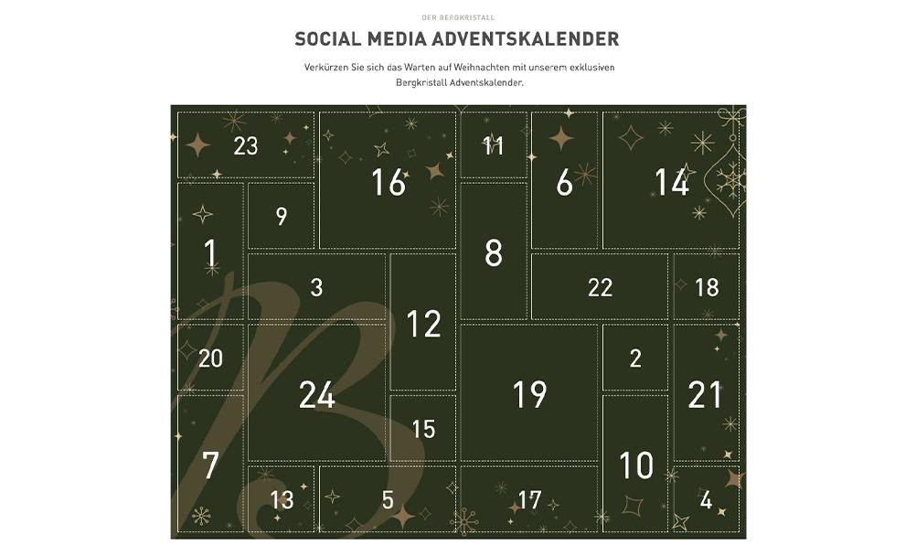 Social Media Adventskalender