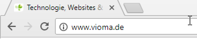 Google Chrome: Website ist nicht verschlüsselt, bisher nur Info-Hinweis