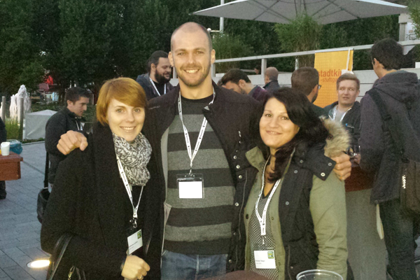 vioma-Team bei der Digital Media Night in Stuttgart