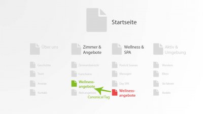Beispiel für einen Anwendungsfall eines Canonical Link Tags